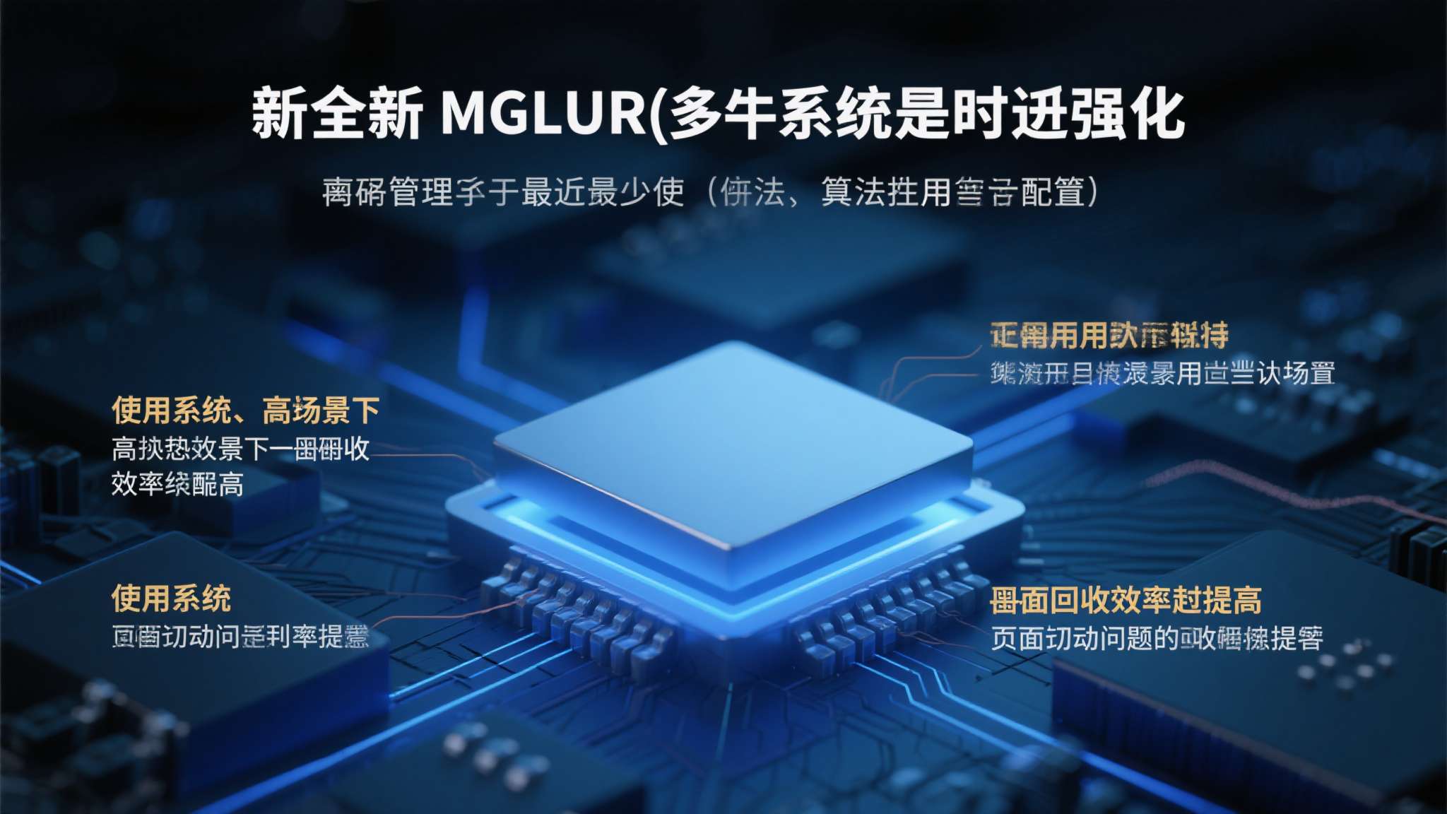 内存管理子系统同样得到强化。全新的MGLRU（多代最近最少使用）算法正式成为默认